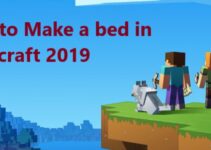 How to Make a bed in Minecraft 2019