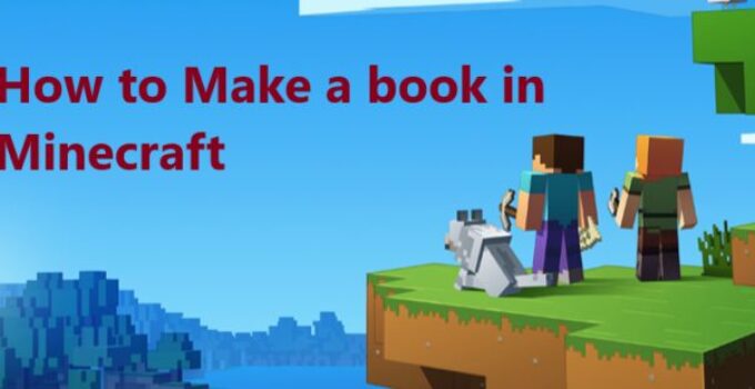 How to Make a book in Minecraft 2019