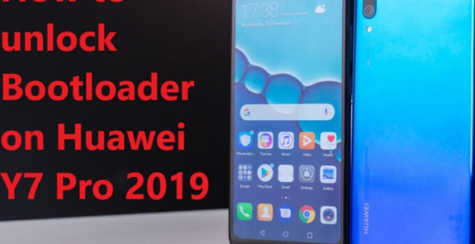 How to unlock Bootloader on Huawei Y7 Pro 2019