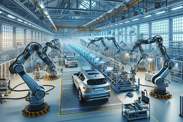 Cobots revolutionizing automotive industry