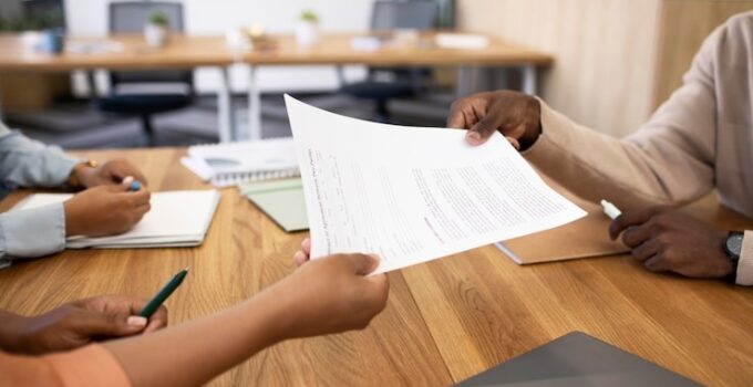 Employment Contract in Place